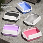 自动猫厕所厂家-高防溅大号半封闭20L