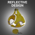 狗背带厂家-轻量透气可调格子网眼反光