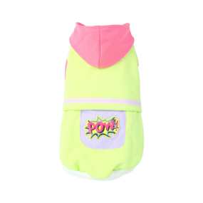 Dog Hoodie Manufacturer - Autumn Winter Luxury Fluorescent Green Print New Styles