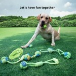 Dog Chew Toy Factory - Durable Cotton Casual Interactive Pull Toy with Knot Ball