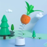 Cat Toy Supplier - Customizable Catnip Carrot-Shaped Interactive Puzzle Feeder