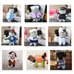 Cat Clothes Manufacturer - Wholesale Comfortable Polyester S-XL Solid Winter Holidays