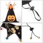 Pet Scarf Set Supplier - Cozy Polyester Halloween Hat Scarf Set Winter Accessory