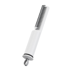 Pet Comb Supplier - Ergonomic Round Handle Stainless Steel ABS Knot Detangling