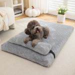 Orthopedic Pet Bed Supplier - Eco-Friendly Solid Pattern Winter Warm Pineapple Grids