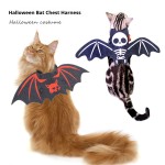 Pet Costume Supplier - Comfortable Polyester Bat Harness-style Halloween Winter