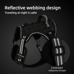 狗背带厂家-PU网眼反光战术时尚运动包兼容