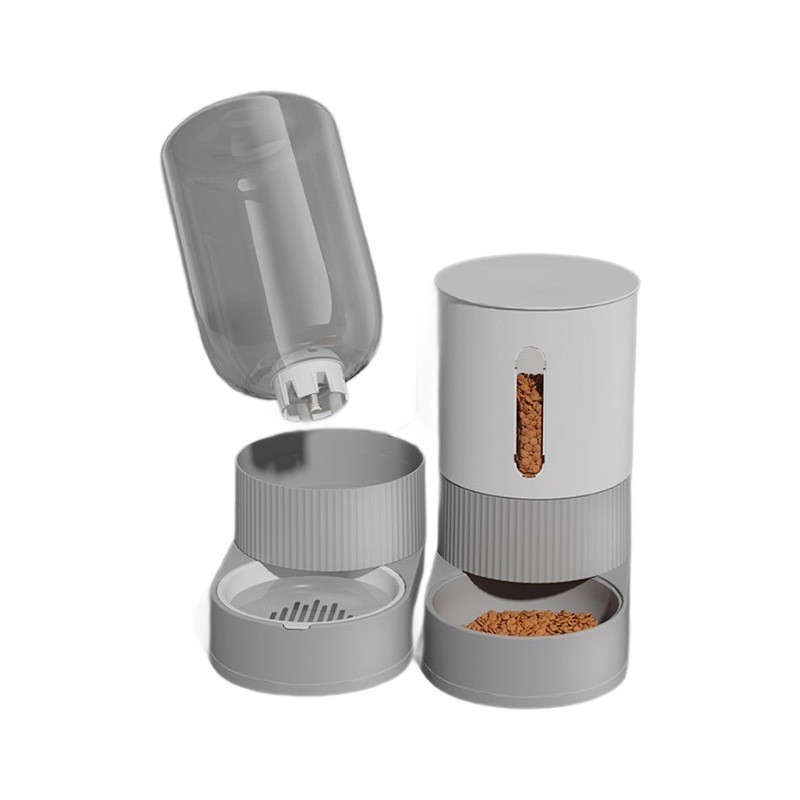 智能宠物喂食器厂家-大容量豪华新款PP材质可折叠