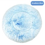 Pet Bed Supplier - Long Winter Warmth Enclosed Gradient Color Plush Heating