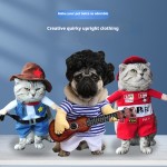 Cat Clothes Manufacturer - Wholesale Comfortable Polyester S-XL Solid Winter Holidays