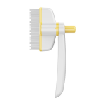 Pet Comb Supplier - Durable Plastic Self-Cleaning Long Hair Knot Remover Tool