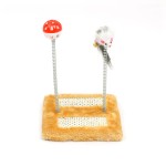 Cat Tree Manufacturer - Modern Double-Column Square Spring Wood Scratching Post