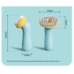 Pet Cleaning Brush Manufacturer - Hand-Held Eco-Friendly PP ABS TPR Beauty Tool
