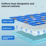 Pet Cooling Mat Manufacturer - Universal PVC Cloth Nylon Gel Portable Heat Dissipation