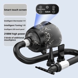 宠物吹风机厂家-热销高品质LED触屏清洁美容