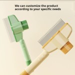 Pet Comb Supplier - Wholesale ABS Stainless Steel Self-Cleaning One-Click Hair Removal