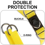 狗背带厂家-轻量透气可调格子网眼反光