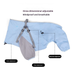 Pet Raincoat Factory - Modern Waterproof Quick-Drying PU Mesh Breathable Softshell
