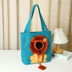 Cat Backpack Factory - Hot Sale 100% Cotton Little Lion Shape Luxury Fashion