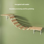 Cat Climbing Frame Supplier - Modern Luxury Solid Wood DIY Wall-mounted Novel Design