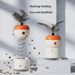 Cat Toy Supplier - Customizable Catnip Carrot-Shaped Interactive Puzzle Feeder