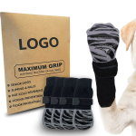 Pet Socks Manufacturer - Popular Neoprene Rubber PU Waterproof Non-Slip Cute Winter