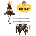Pet Scarf Set Supplier - Cozy Polyester Halloween Hat Scarf Set Winter Accessory