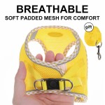 狗背带厂家-轻量透气可调格子网眼反光