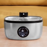 智能饮水机厂家-大号5L不锈钢多层过滤感应