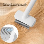 Pet Comb Factory - Wholesale Custom Stainless Steel Tooth Comb Easy Detangling