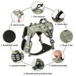 狗背带厂家-PU网眼反光战术时尚运动包兼容