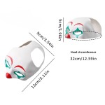 Pet Masks Factory - Hot-selling Clown Transformation Eco-friendly Plastic Halloween