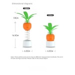 Cat Toy Supplier - Customizable Catnip Carrot-Shaped Interactive Puzzle Feeder