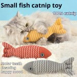 Cat Toy Manufacturer - Interactive Cotton Catnip Fish Shape Kicker Soft Movement