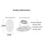 宠物喂食垫厂家-可调零食分配硅胶磨牙慢食