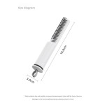 Pet Comb Supplier - Ergonomic Round Handle Stainless Steel ABS Knot Detangling