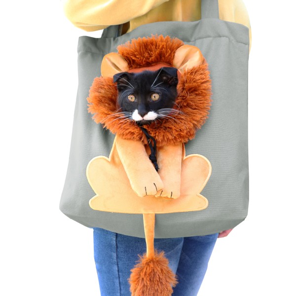 Cat Backpack Factory - Hot Sale 100% Cotton Little Lion Shape Luxury Fashion