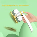 Pet Comb Supplier - Durable Plastic Self-Cleaning Long Hair Knot Remover Tool