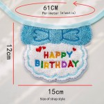 Pet Scarf Supplier - Christmas Birthday Style Elegant Floral Triangle Plush Material