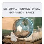 Hamster Running Wheel Supplier - Hot Sale Plastic Jogging Exercise