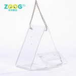 悬挂喂鸟器供应商-透明亚克力野生鸟类