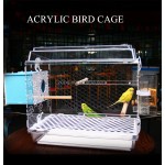 Acrylic Bird Cage Manufacturer - Snoka Clear Pet Cage Parrot