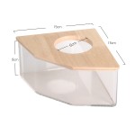 Hamster Toilet Factory - Customized Logo Acrylic Bath Mice