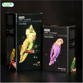 鹦鹉喂食器厂家-自动透明食物容器