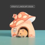 Hamster House Supplier - Funny Wooden Hide Nest Animals