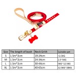 Pu皮革狗项圈厂家-2025创新热销条纹珠宝蕾丝