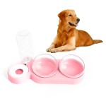 Automatic Pet Feeder Supplier - Large Capacity 2-in-1 Portable Stainless Steel Bottle