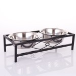 Elevated Dog Feeder Factory - Stainless Steel Double Diner 5L Capacity Battery Metal