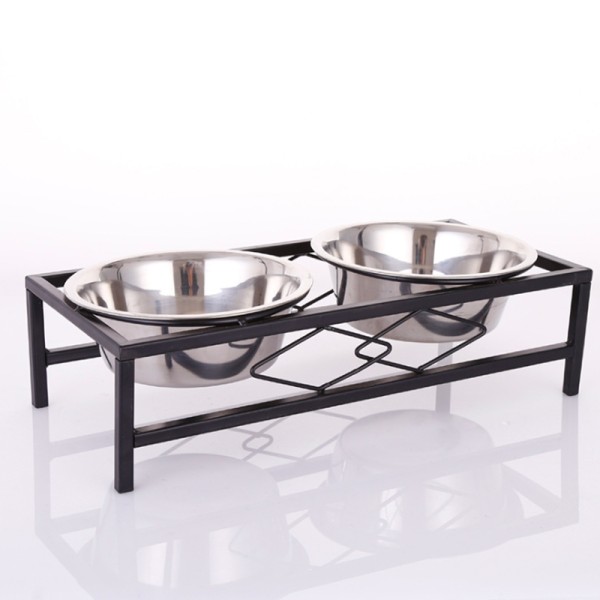 Elevated Dog Feeder Factory - Stainless Steel Double Diner 5L Capacity Battery Metal