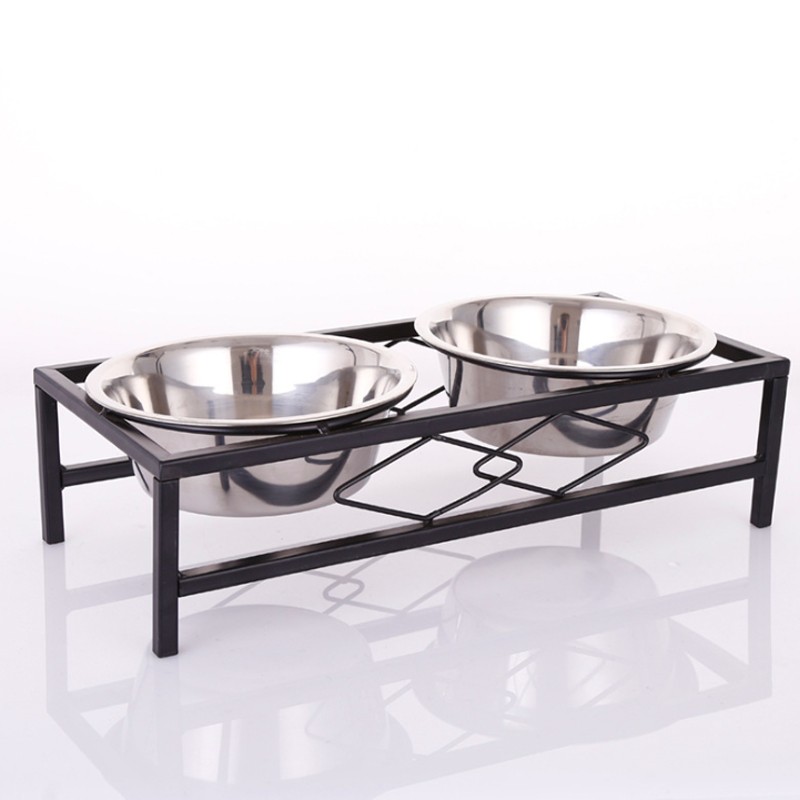 Elevated Dog Feeder Factory - Stainless Steel Double Diner 5L Capacity Battery Metal